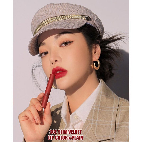 Son 3CE Slim Velvet Lip Color Màu Plain